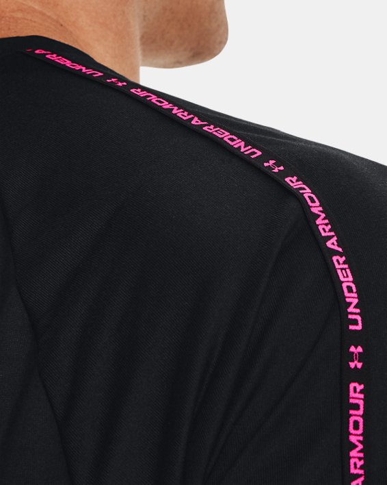 男士UA Tech™短袖T恤, Black, pdpMainDesktop image number 3